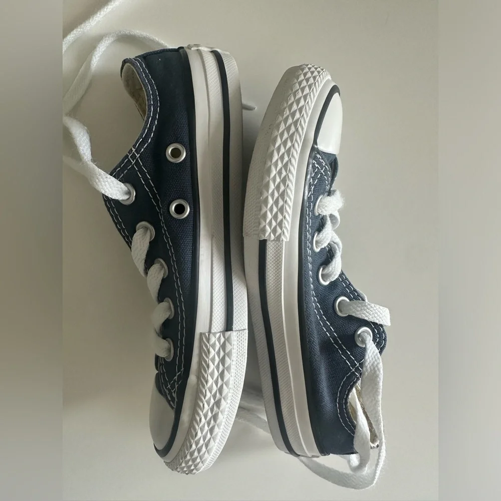 Chuck Taylor All Star Canvas Converse boy's US 11,5 Navy/White